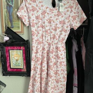 Cute Midnight Hour Cow Dress